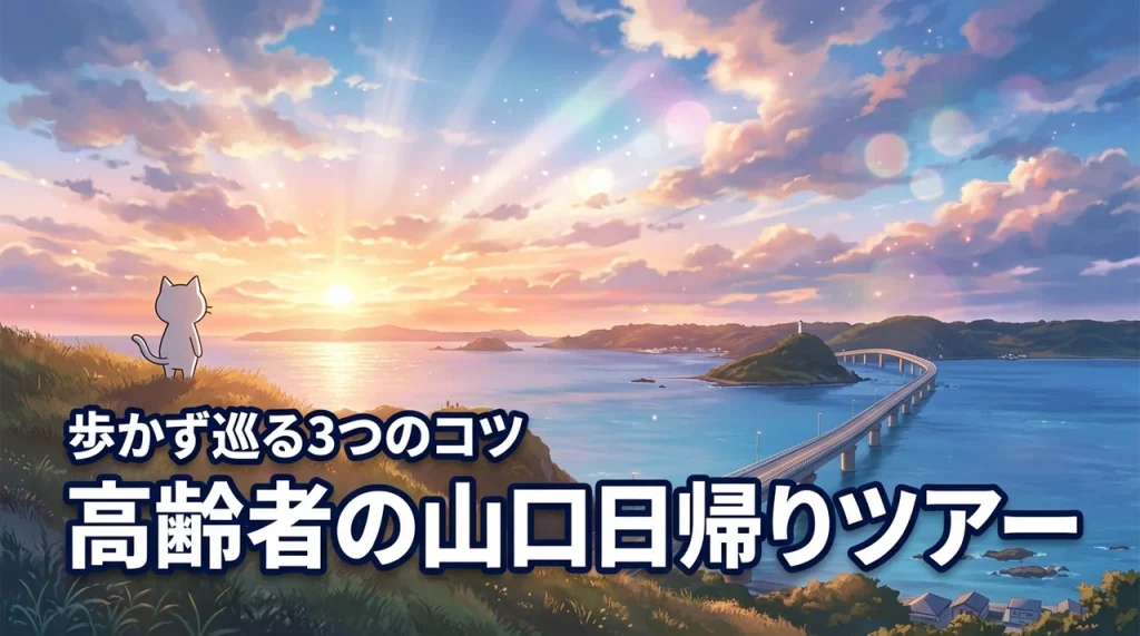 高齢者が歩かないバスツアーで日帰りの山口県を満喫する3つのコツと絶景スポット