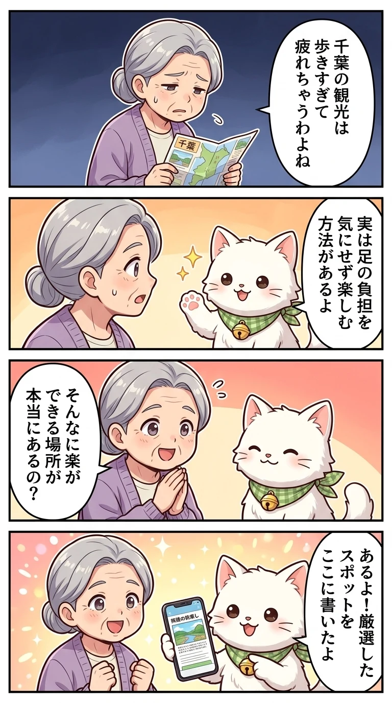 高齢者 歩かない バスツアー 日帰り 千葉県