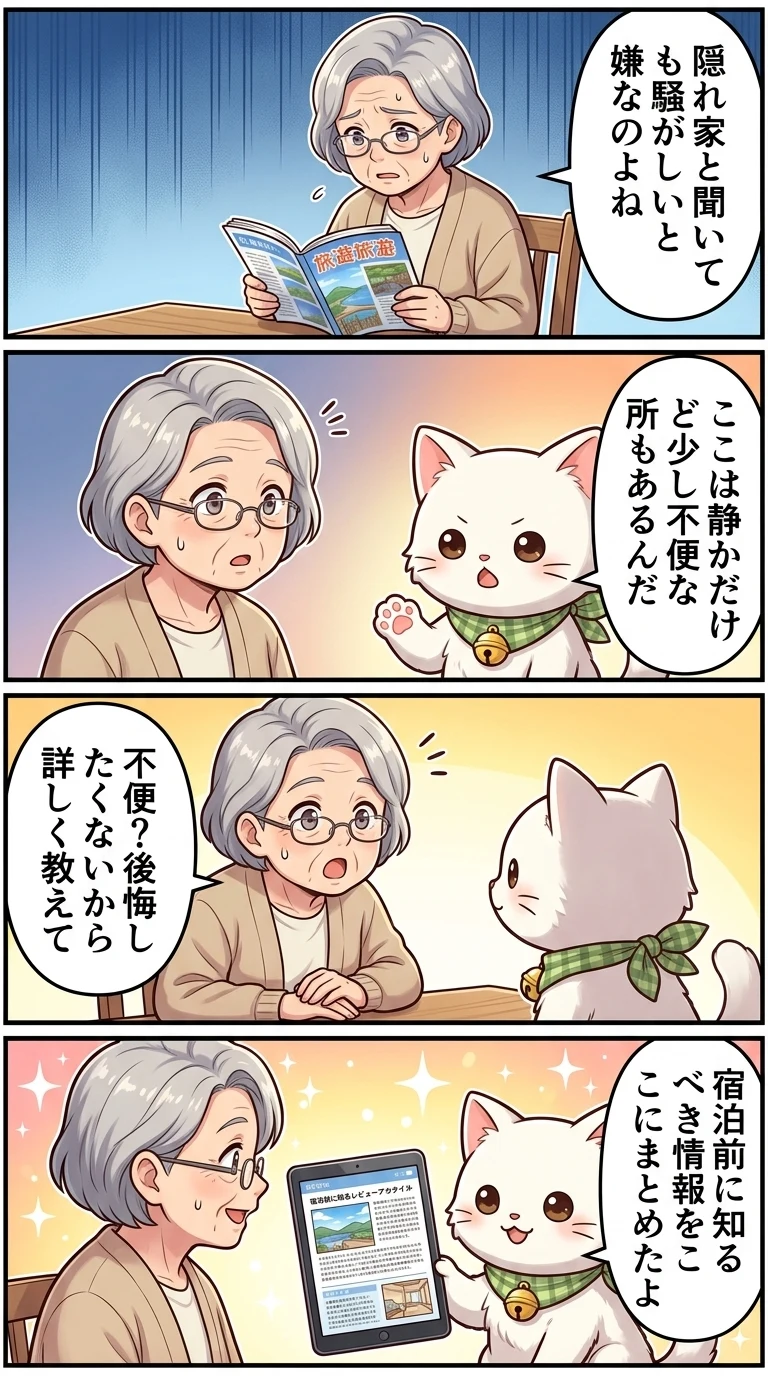 静かな森の温泉隠れ宿 そらの詩 レビュー
