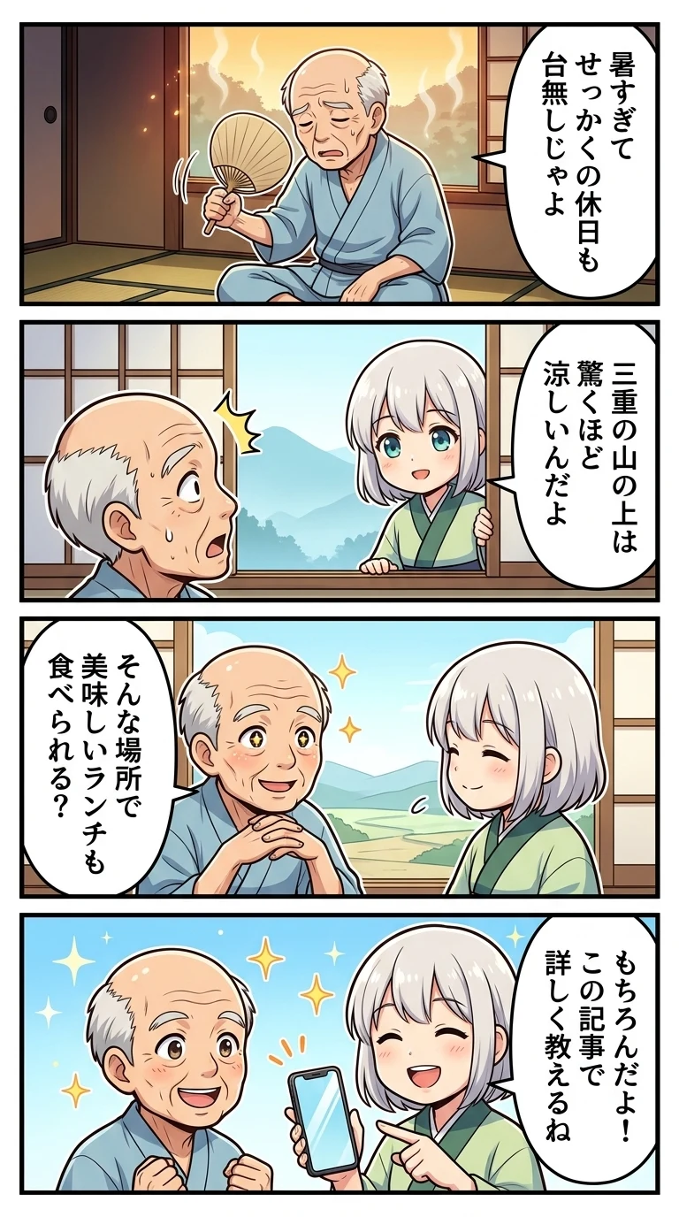 三重県 避暑地 青山高原