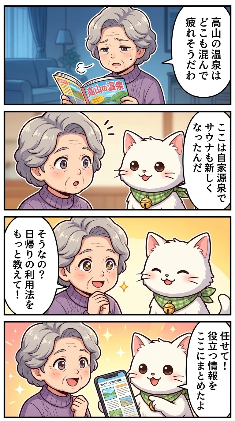 飛騨高山 自家源泉の湯 臥龍の郷 概要