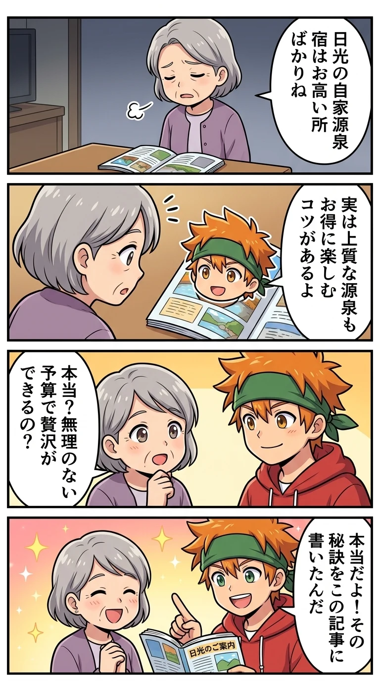 日光 自家 源泉 の 宿